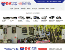 Tablet Screenshot of i-35rvcenter.com
